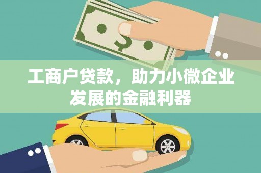 文山工商户贷款，助力小微企业发展的金融利器