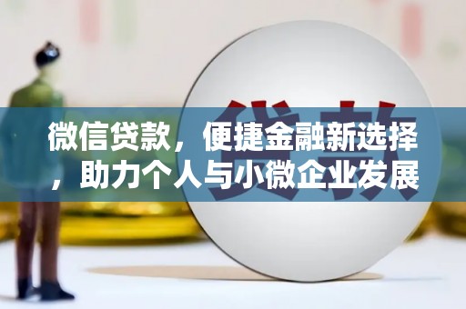 文山微信贷款，便捷金融新选择，助力个人与小微企业发展