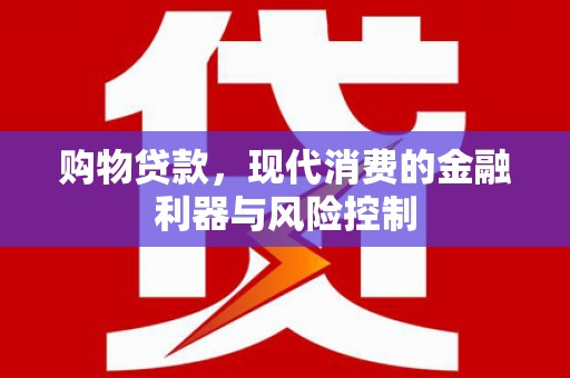 文山购物贷款，现代消费的金融利器与风险控制