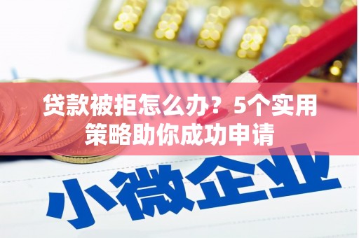 文山贷款被拒怎么办？5个实用策略助你成功申请