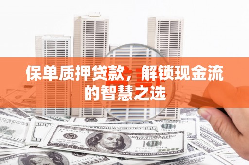 文山保单质押贷款，解锁现金流的智慧之选